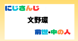 文野環　中の人