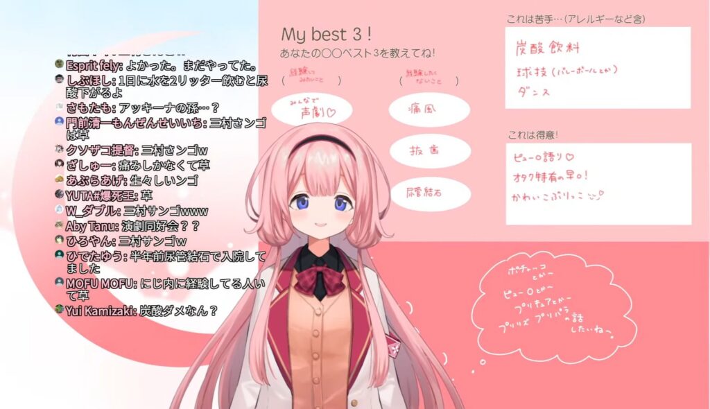 周央サンゴ 前世